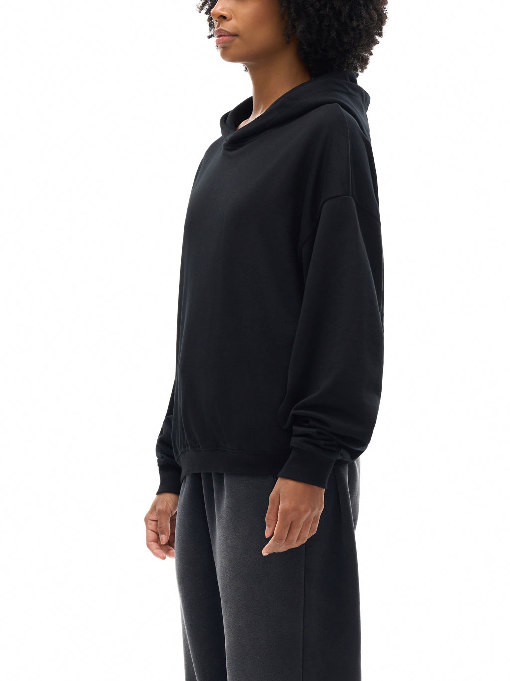 SGS Cropped Cotton Hoodie — supplier view 9
