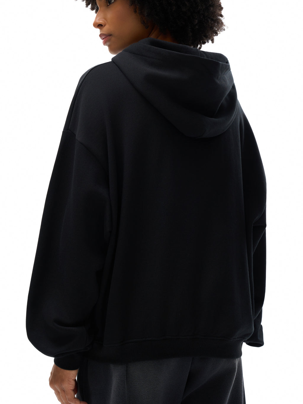 SGS Cropped Cotton Hoodie — supplier view 11