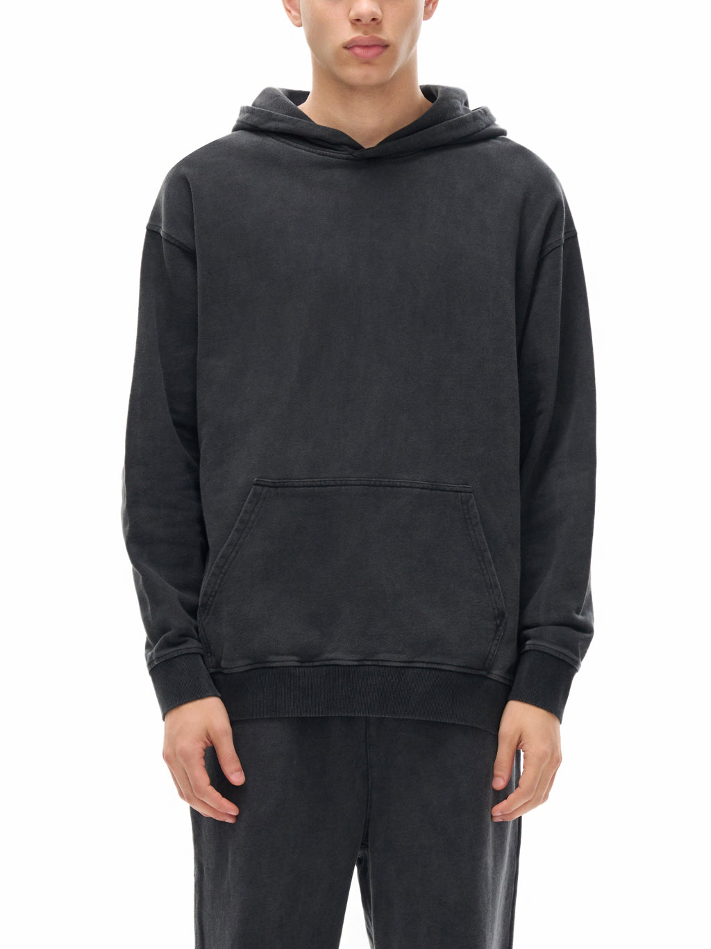 SGS Enzyme Wash Cotton Hoodie — supplier view 3