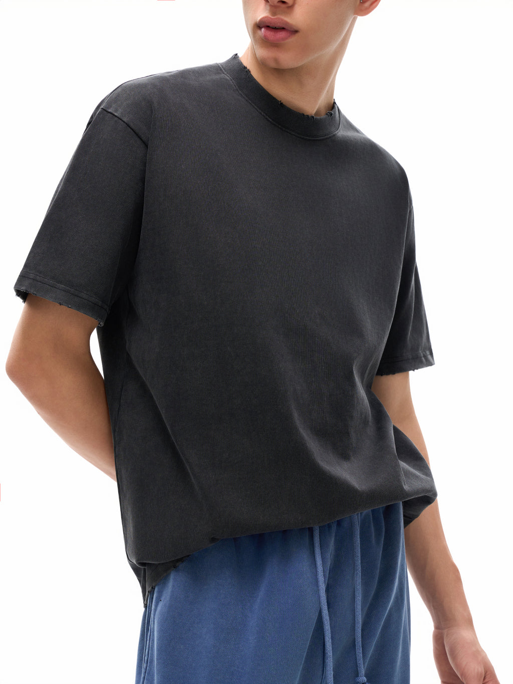 SGS Heavyweight Frayed Tee — supplier view 9