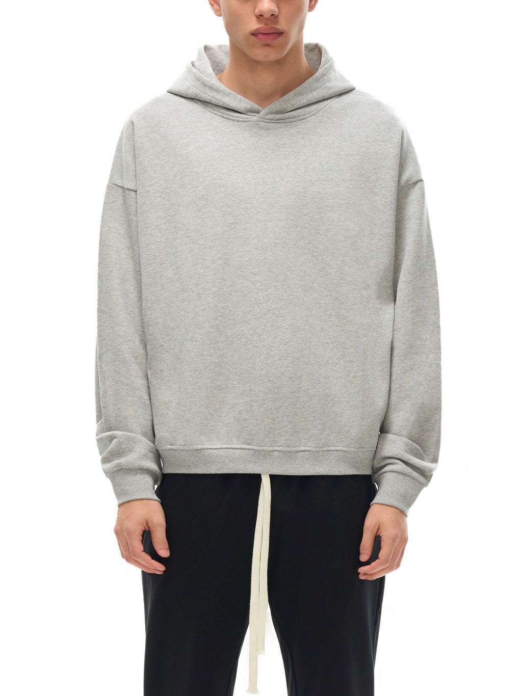 SGS Cropped Cotton Hoodie — supplier view 3