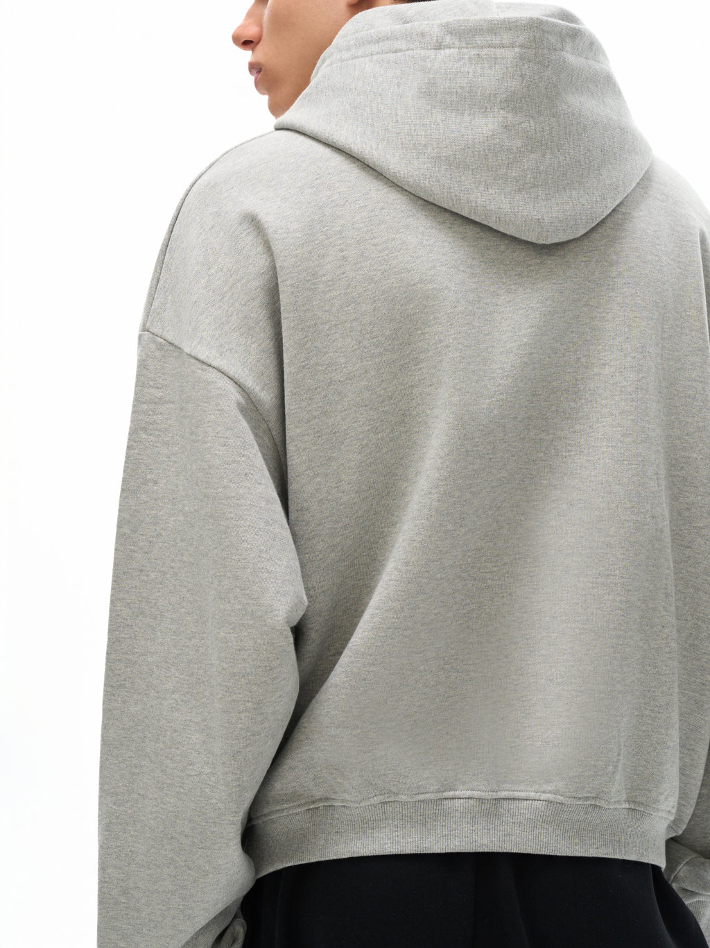 SGS Cropped Cotton Hoodie — supplier view 6