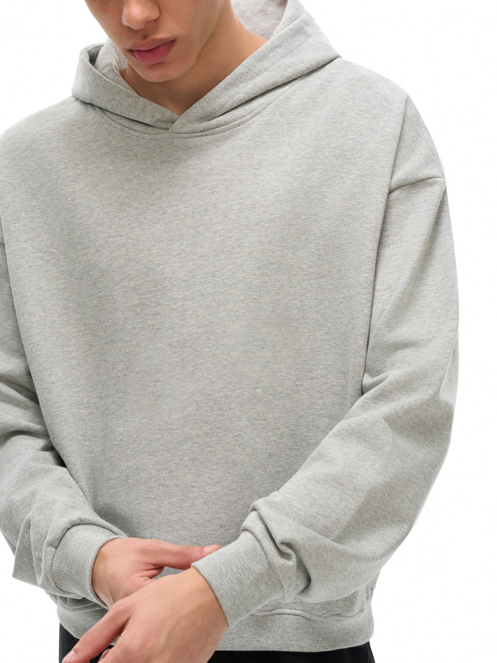 SGS Cropped Cotton Hoodie — supplier view 7
