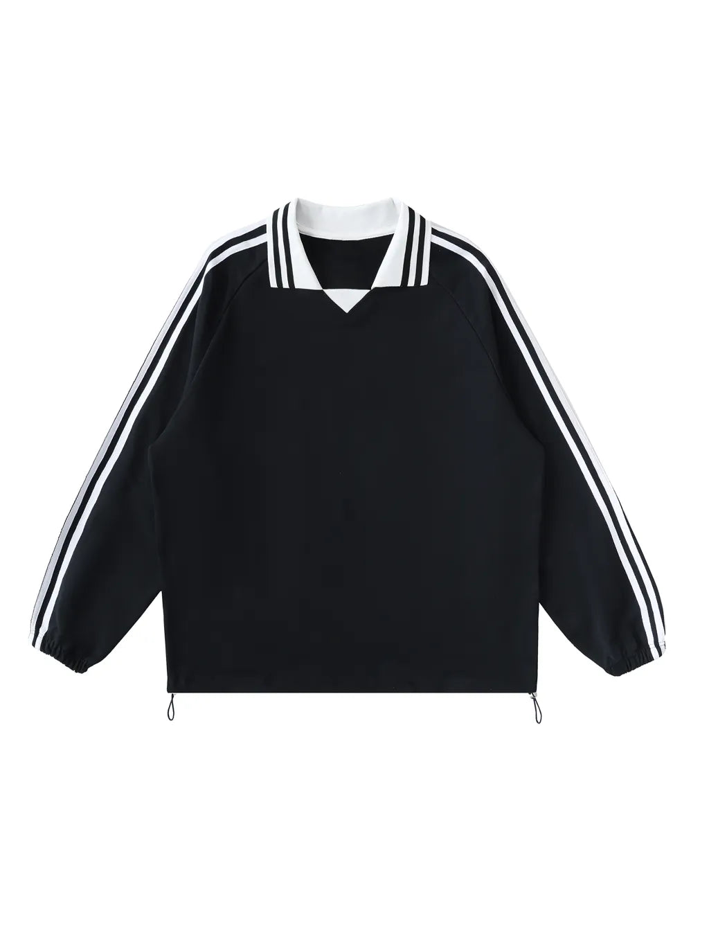 SGS Striped Collar Sweatshirt — supplier view 1