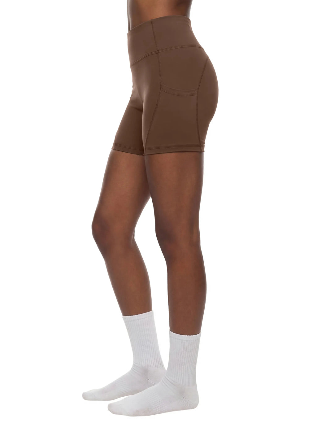 High-Waisted Pocket Biker Shorts — supplier gallery 4