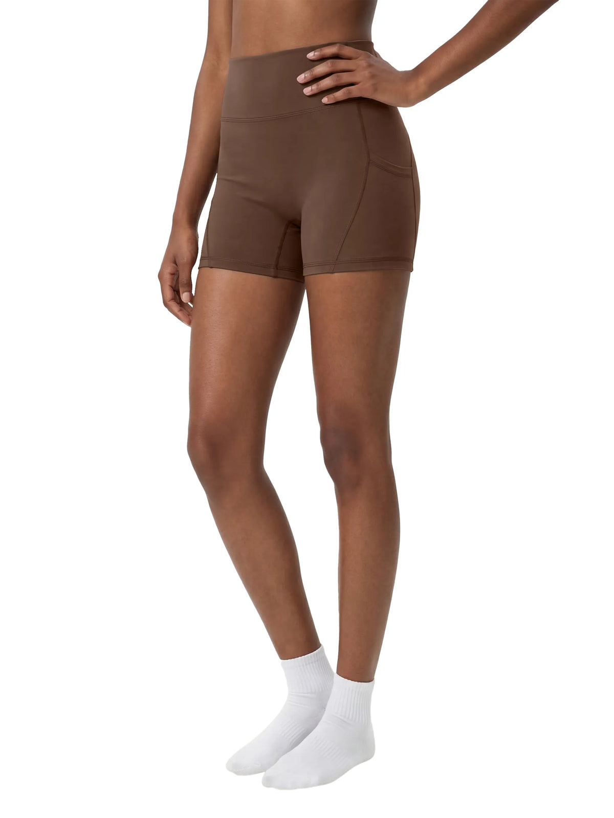 High-Waisted Pocket Biker Shorts — supplier gallery 7