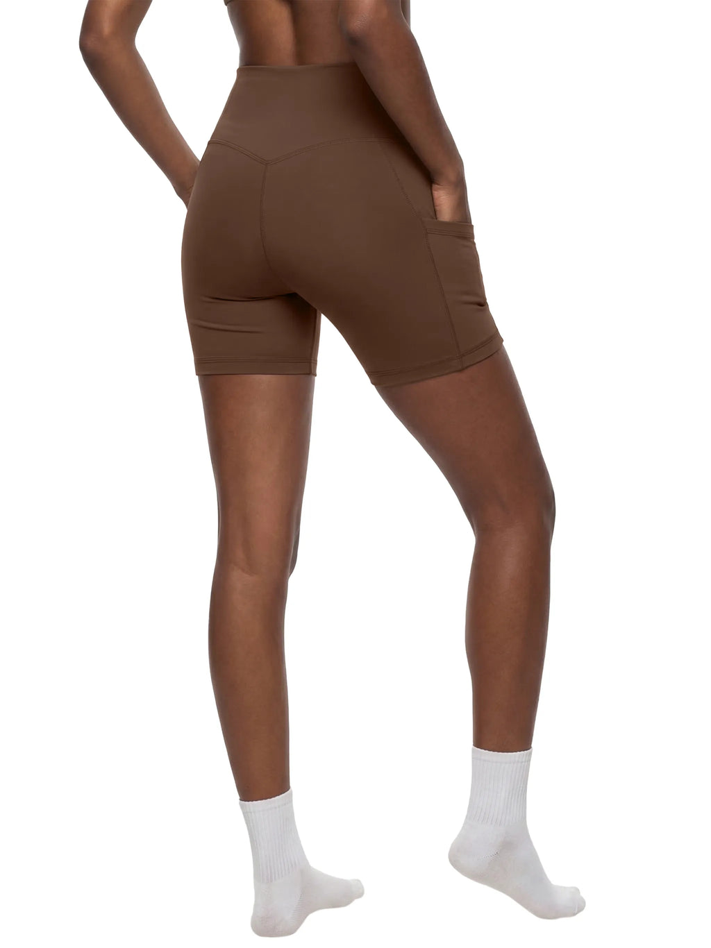 High-Waisted Pocket Biker Shorts — supplier gallery 6