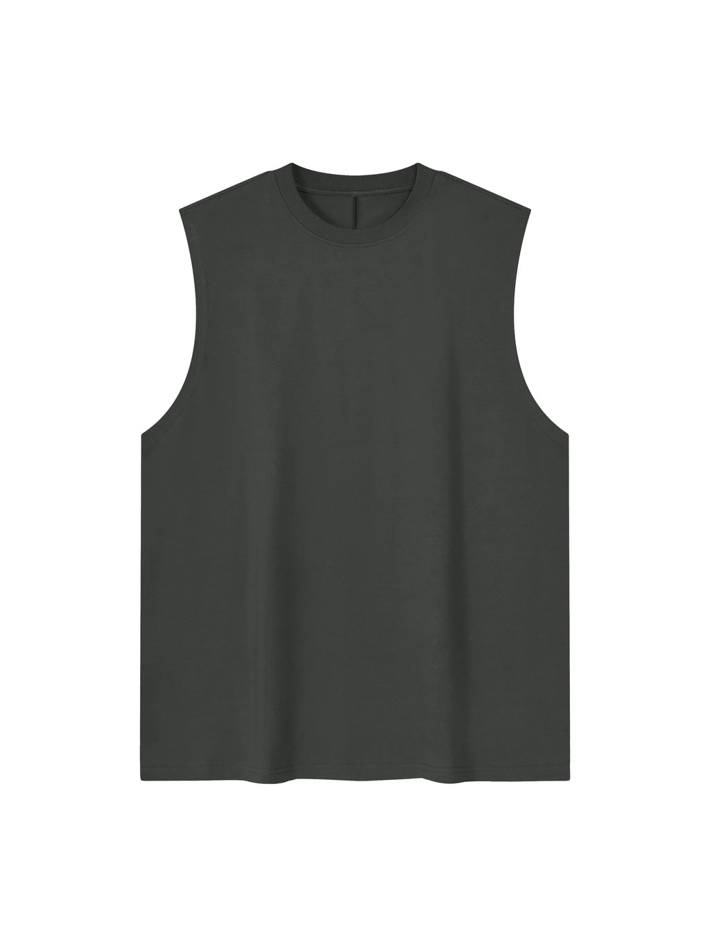 Cotton Crewneck Tank — supplier view 3