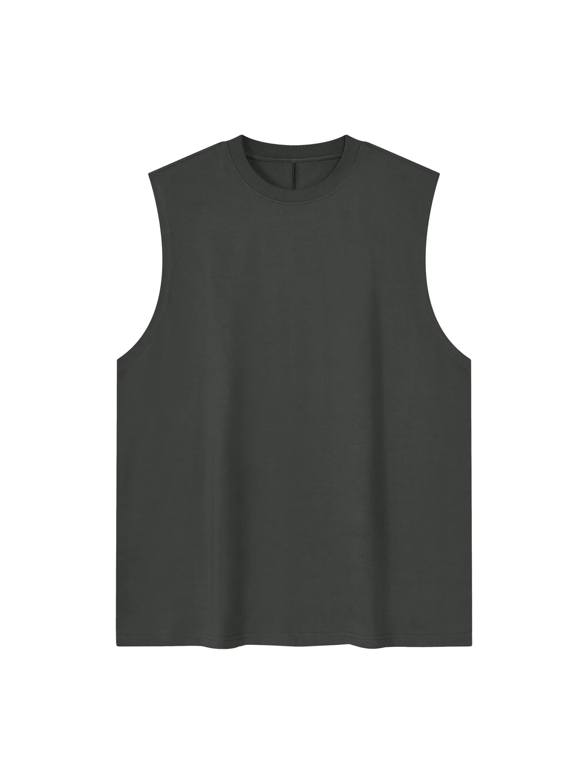 Cotton Crewneck Tank — supplier view 3
