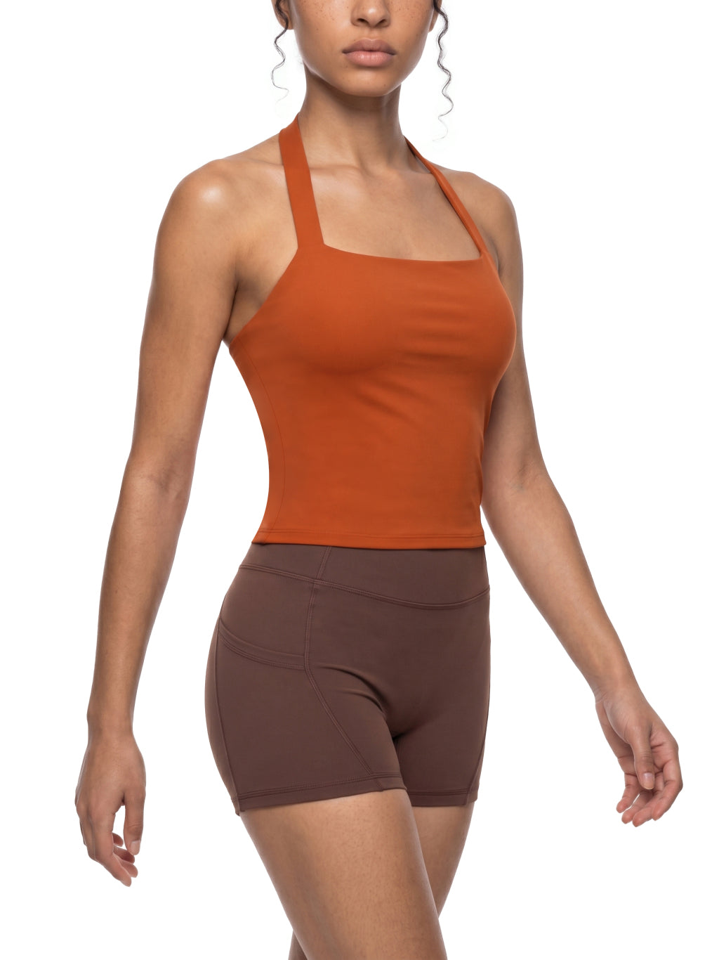 Halter Crop Sports Bra — supplier gallery 6