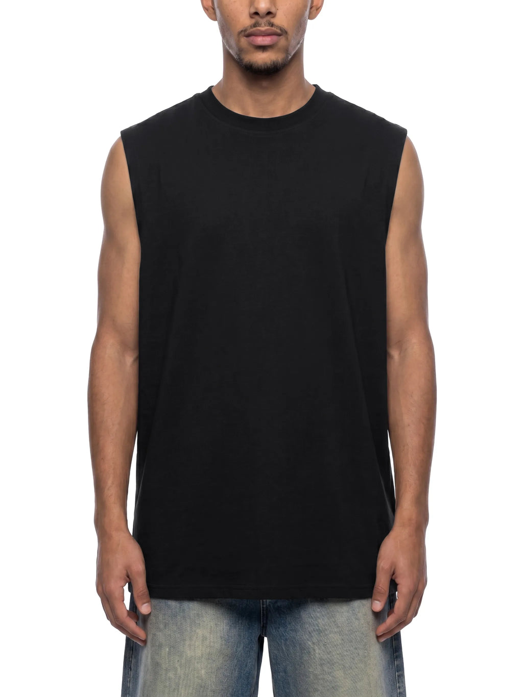 Cotton Crewneck Tank — supplier view 5