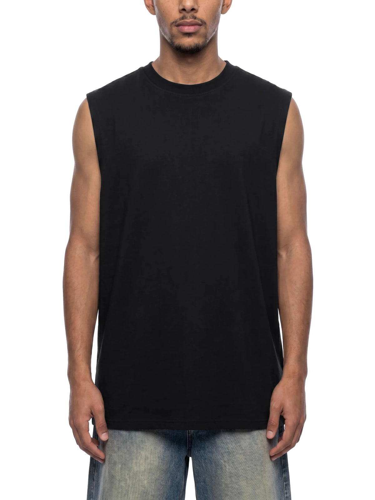 Cotton Crewneck Tank — supplier view 5