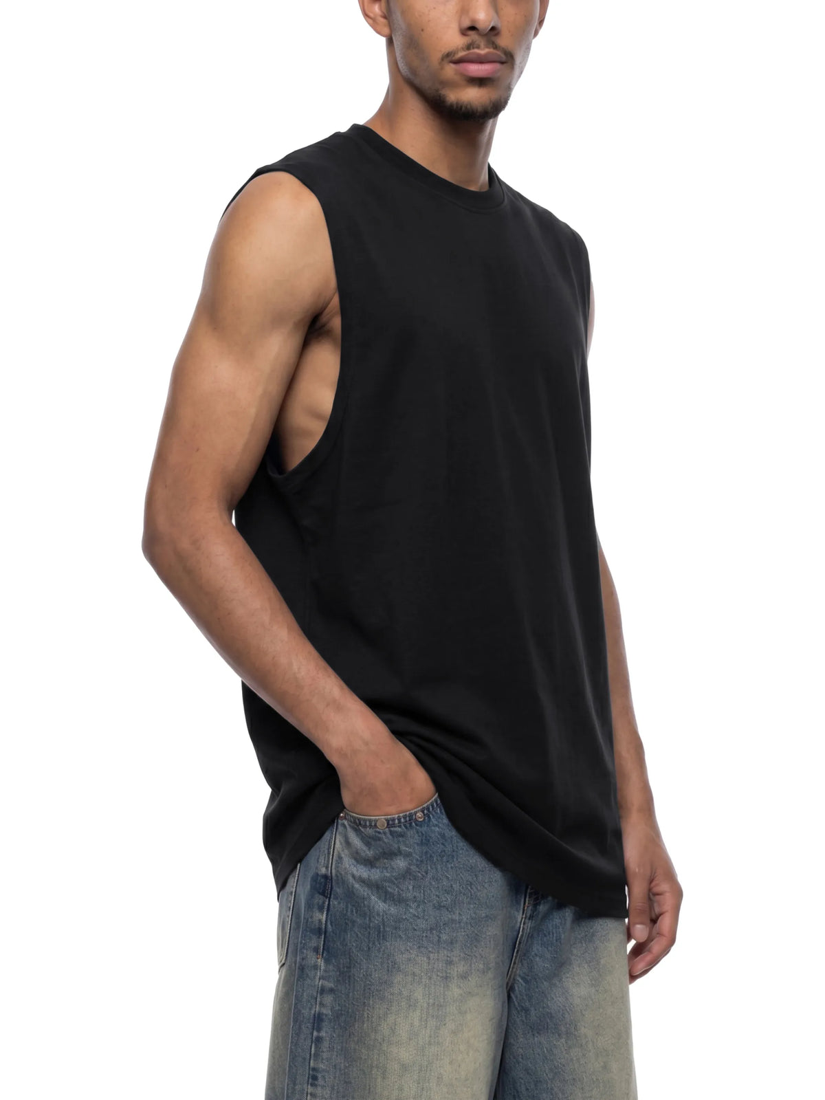 Cotton Crewneck Tank — supplier view 8