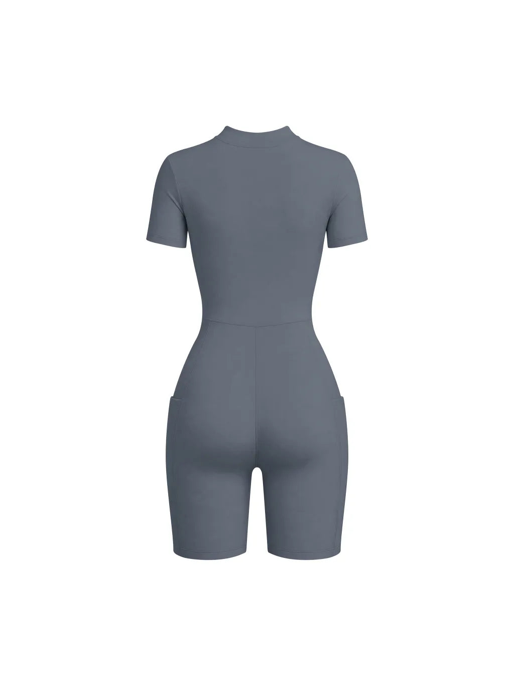 Quarter-Zip Short Sleeve Romper — supplier gallery 2