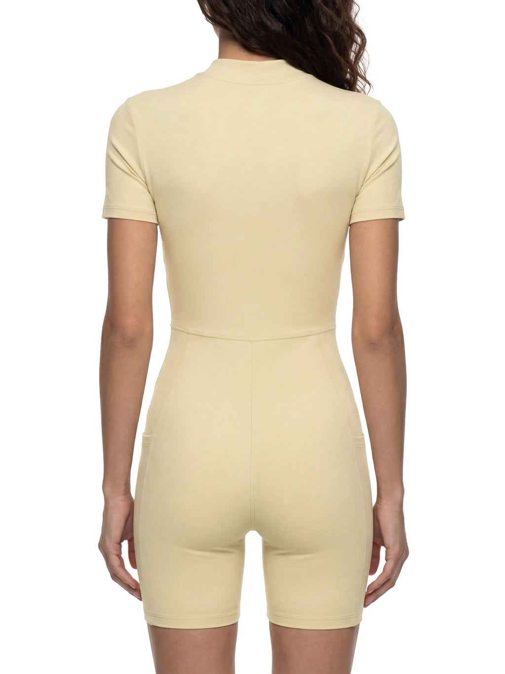 Quarter-Zip Short Sleeve Romper — supplier gallery 5