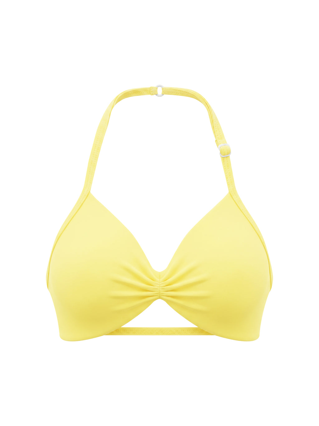Ruched Halter Sports Bra — supplier gallery 1