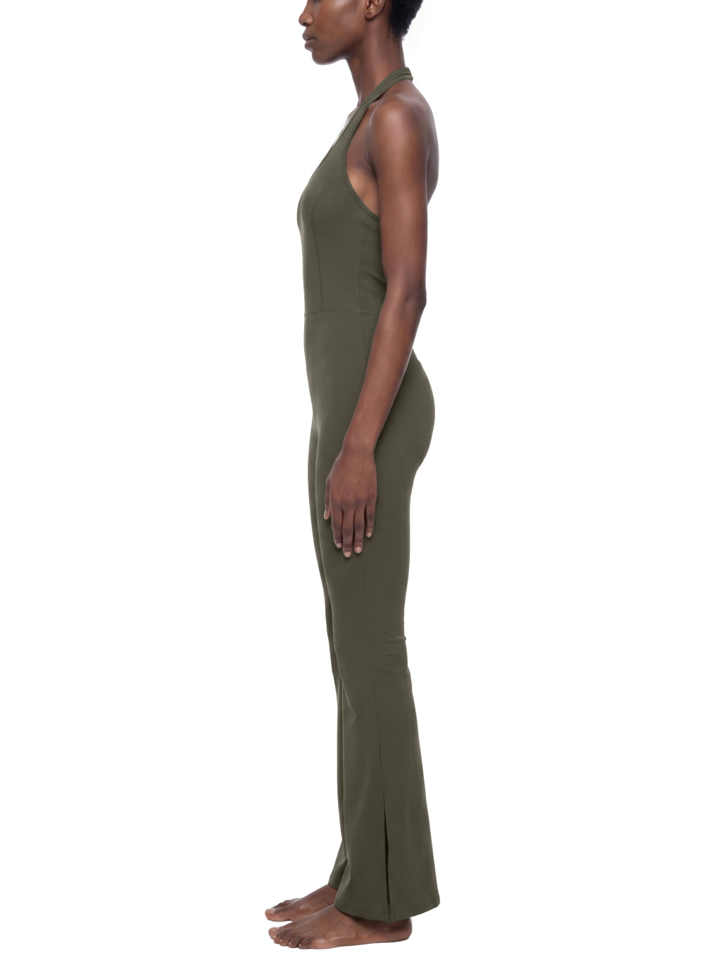 Halter Flared Jumpsuit — supplier gallery 4