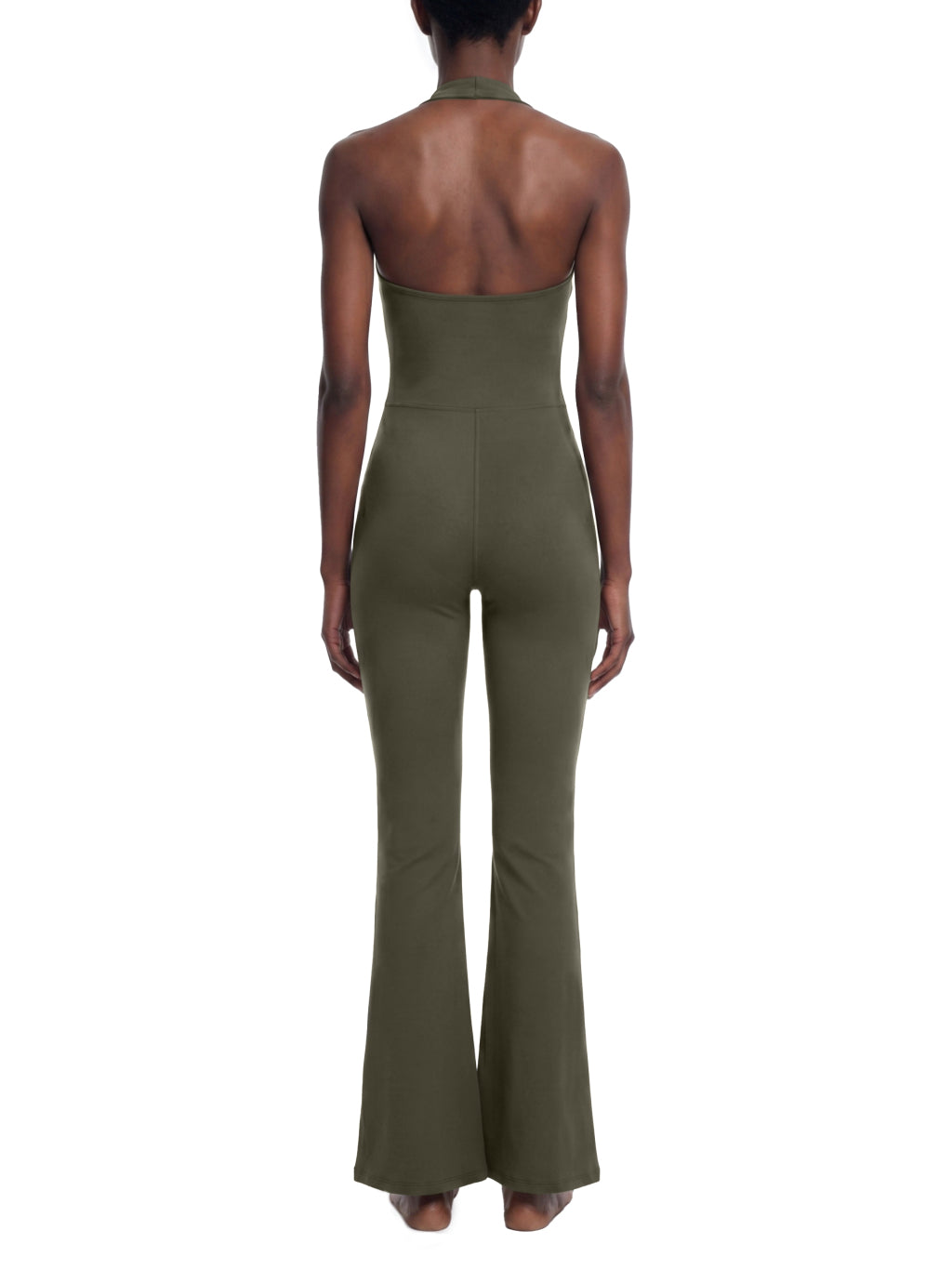 Halter Flared Jumpsuit — supplier gallery 5