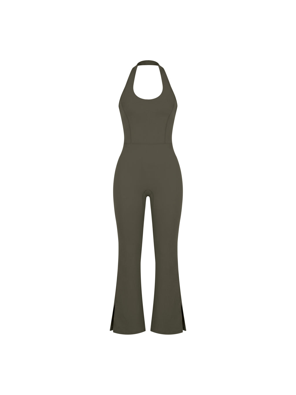 Halter Flared Jumpsuit — supplier gallery 1
