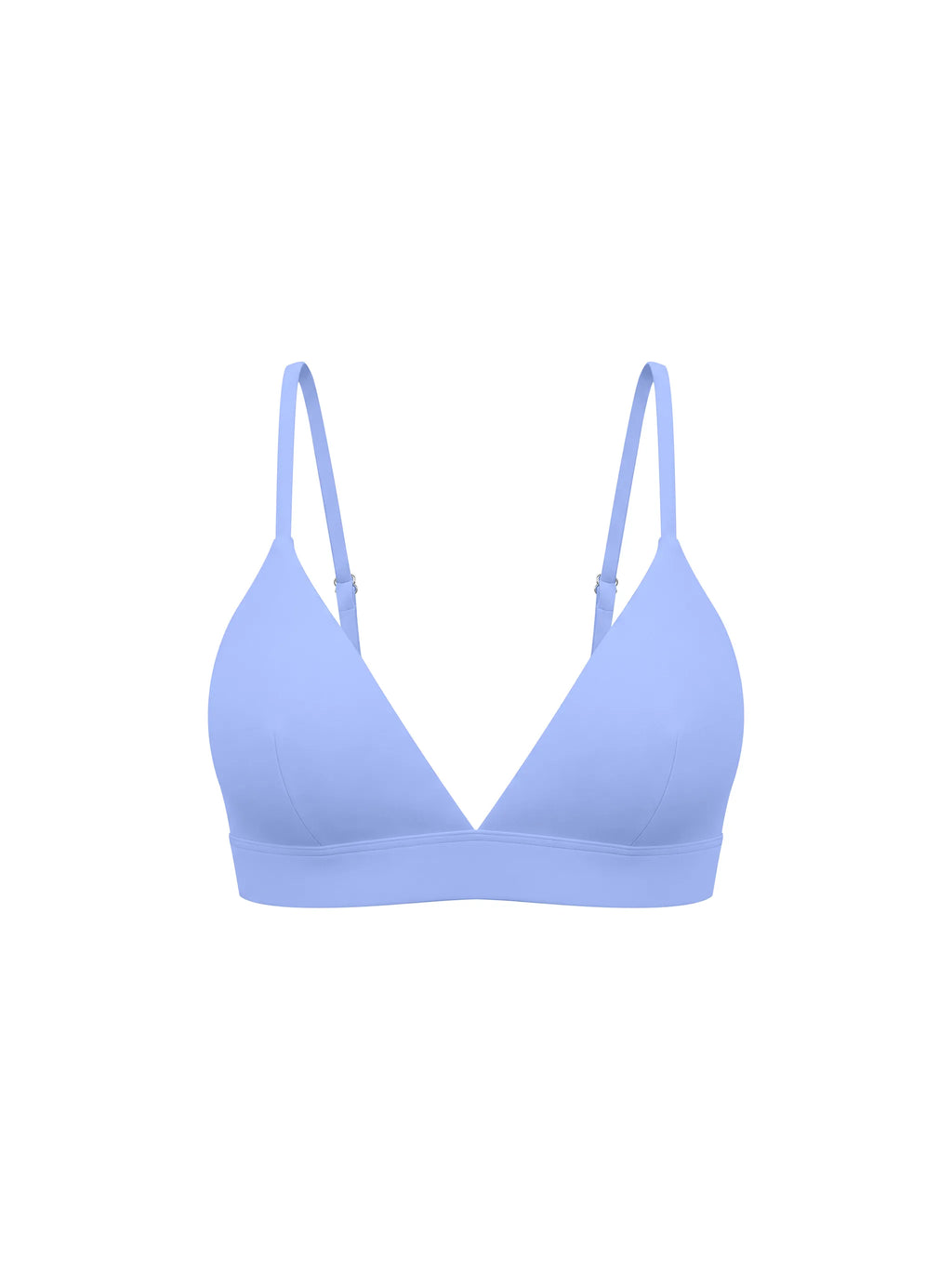 Cropped V-Neck Sports Bra — supplier gallery 1