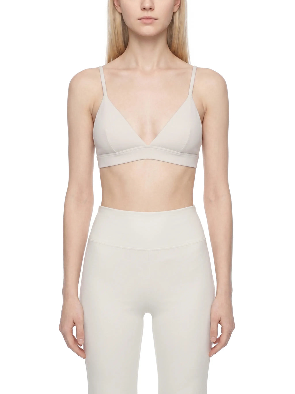 Cropped V-Neck Sports Bra — supplier gallery 3