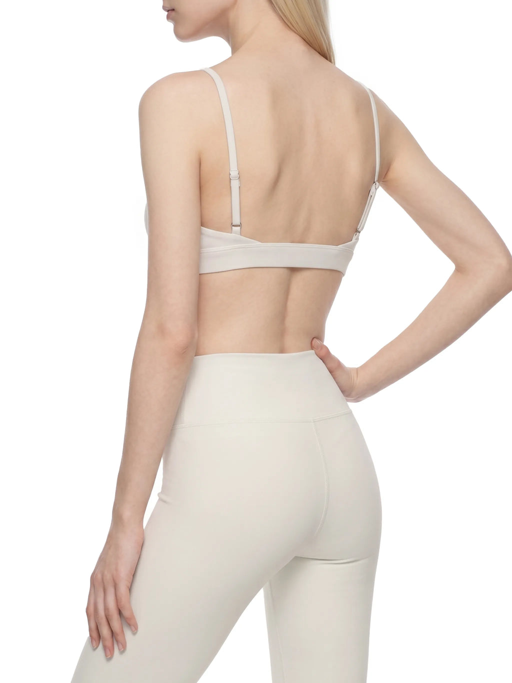 Cropped V-Neck Sports Bra — supplier gallery 7