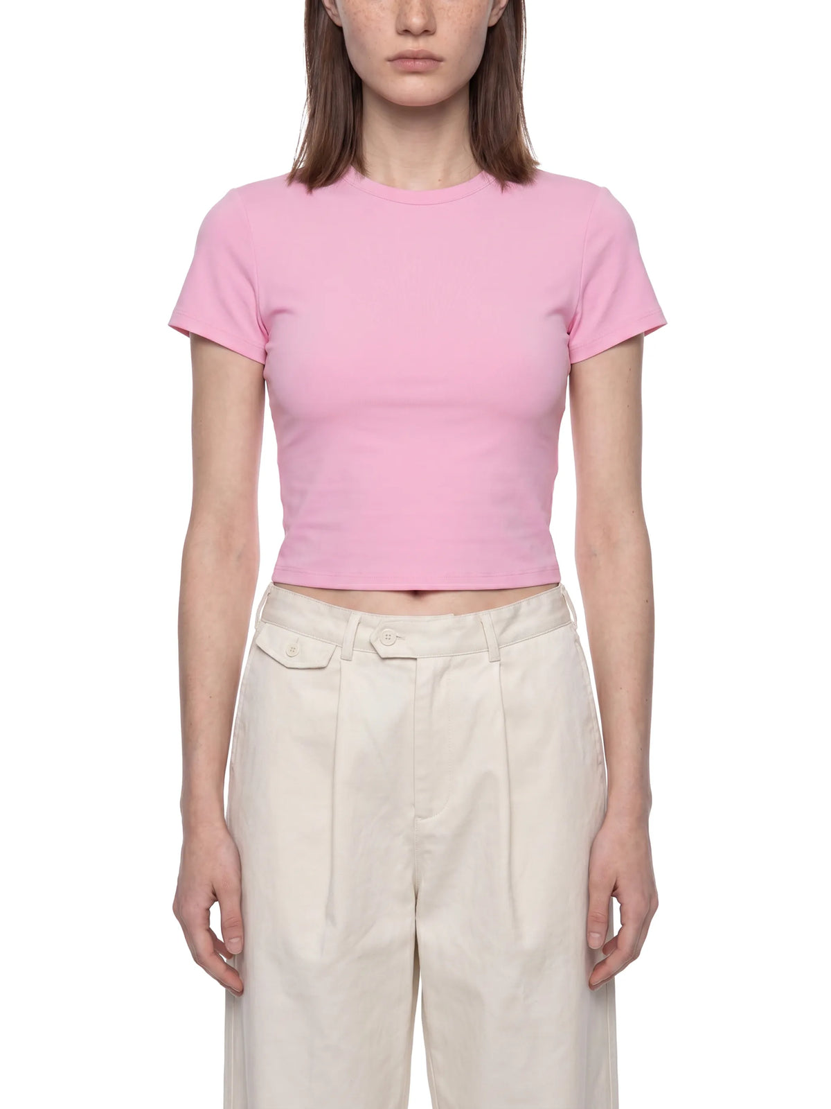 Crewneck Crop T-Shirt — supplier gallery 3