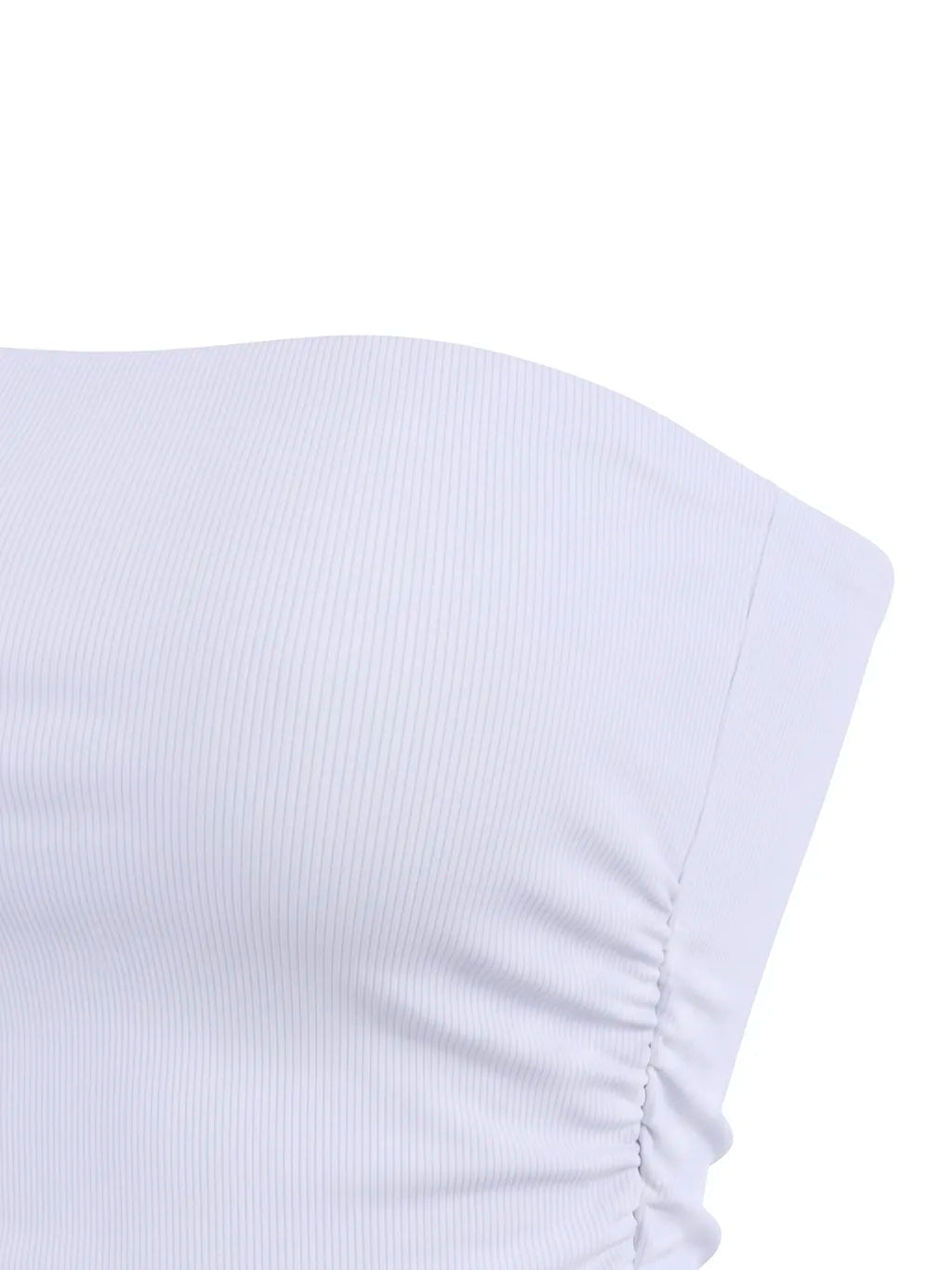 Ruched Cropped Tube Top — supplier gallery 9