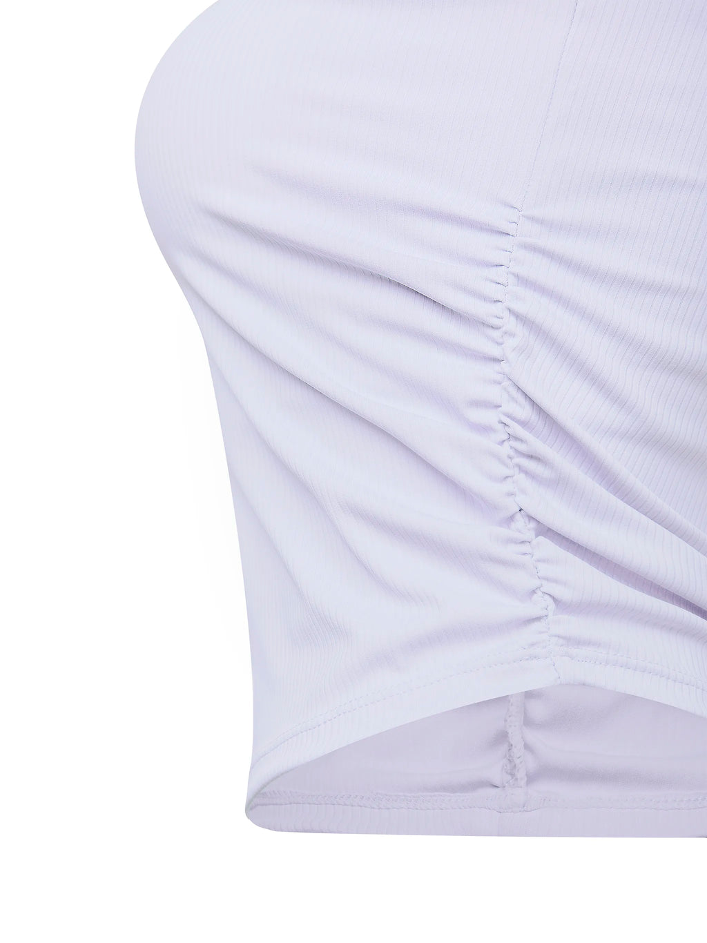 Ruched Cropped Tube Top — supplier gallery 10