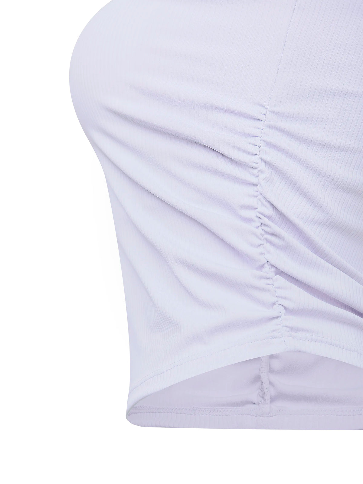 Ruched Cropped Tube Top — supplier gallery 10