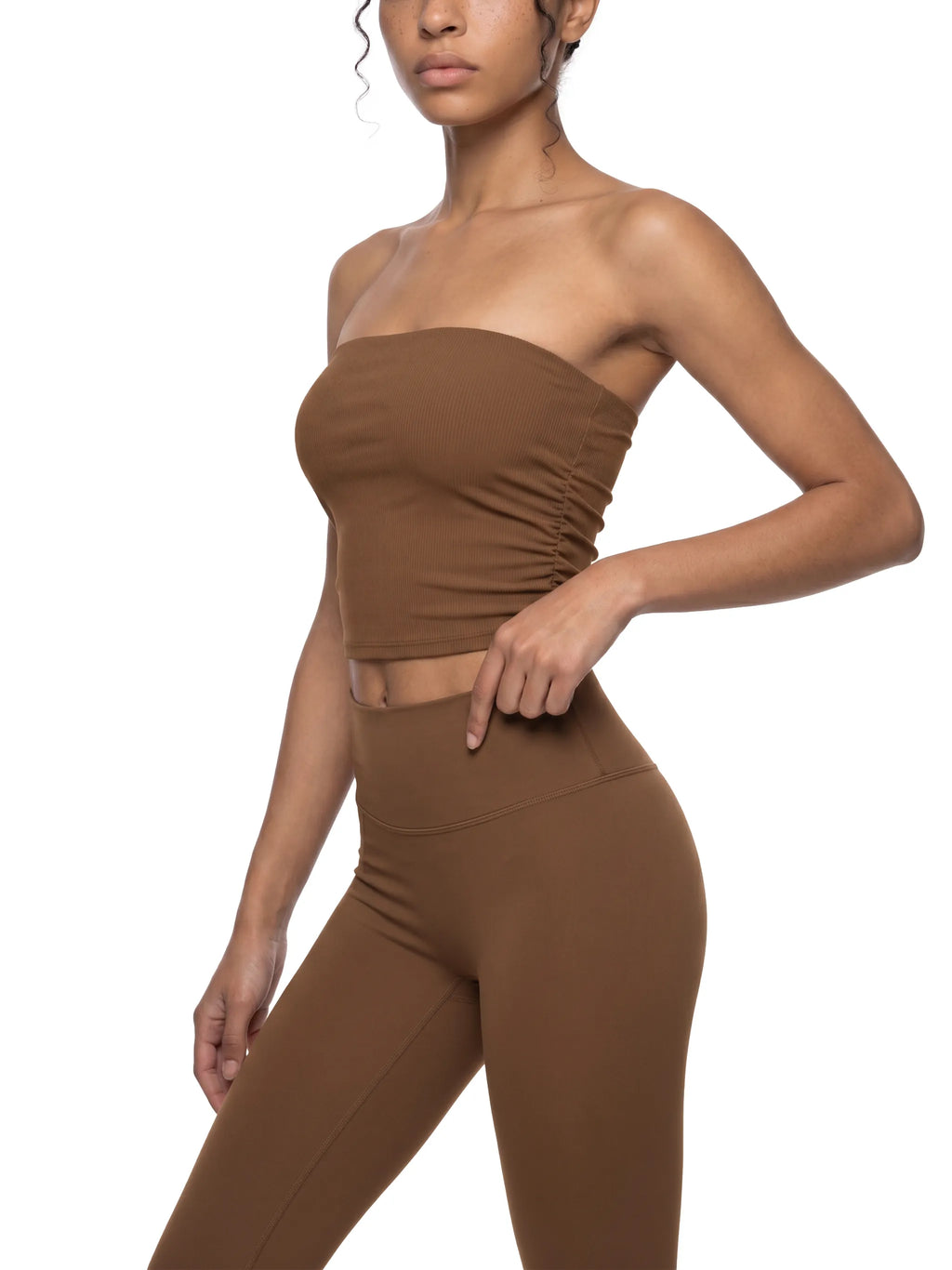 Ruched Cropped Tube Top — supplier gallery 6