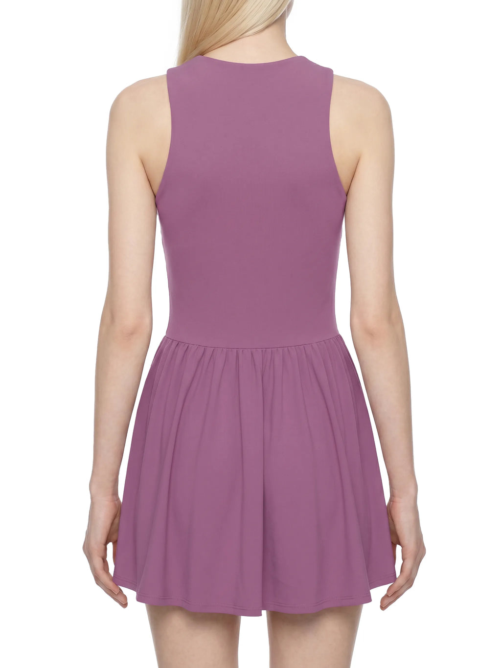 Ruched Sleeveless Full-Zip Dress — supplier gallery 5