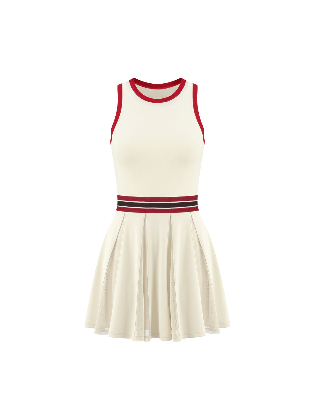 Color Block A-Line Sleeveless Dress — supplier gallery 1