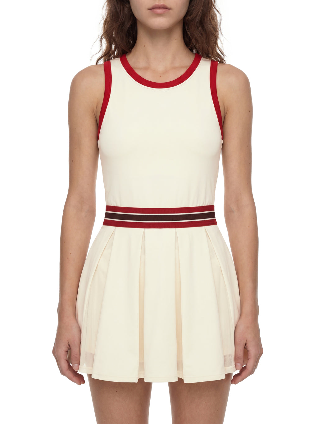 Color Block A-Line Sleeveless Dress — supplier gallery 3