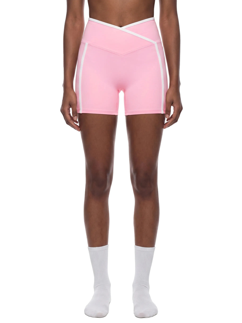 High-Rise Color Block Shorts (WB0039) — supplier gallery 3