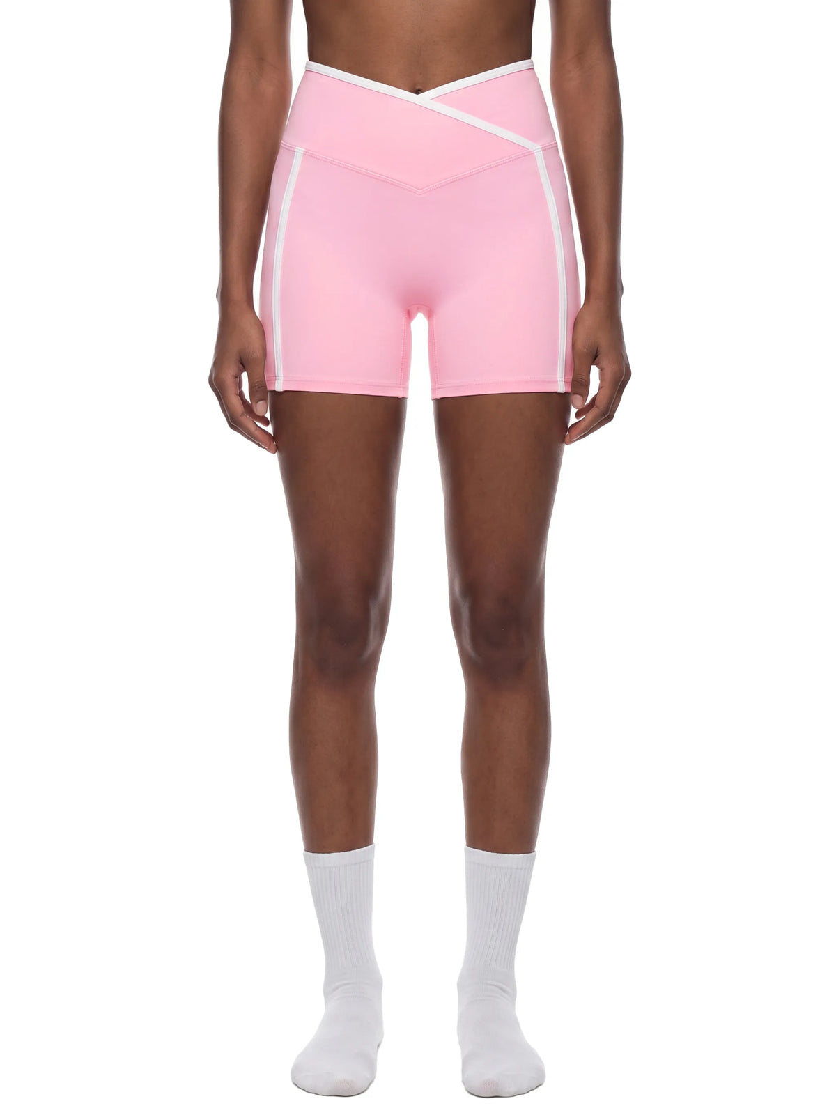 High-Rise Color Block Shorts (WB0039) — supplier gallery 3