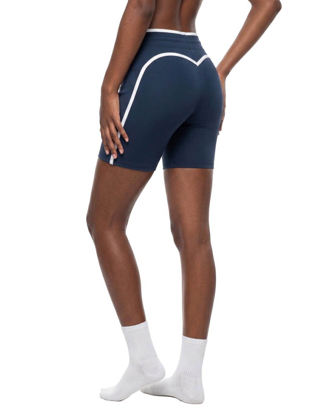 High-Rise Color Block Shorts (WB0062) — supplier gallery 7