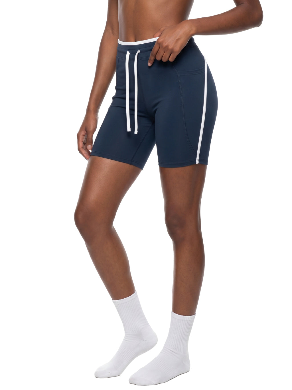 High-Rise Color Block Shorts (WB0062) — supplier gallery 6
