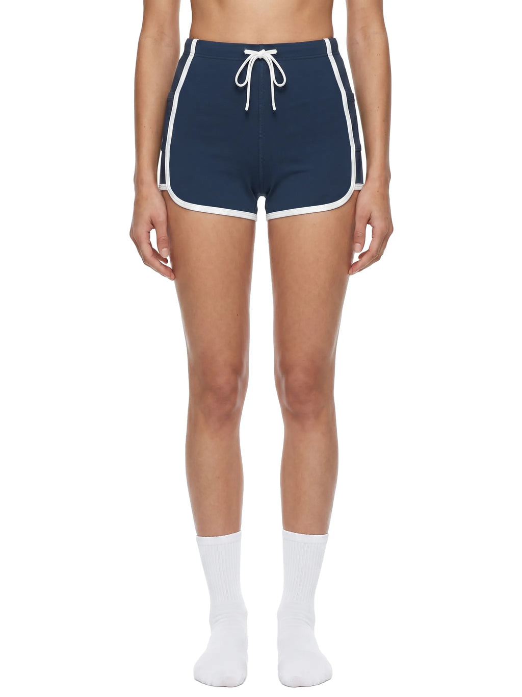 High-Waisted Ringer Shorts — supplier gallery 3