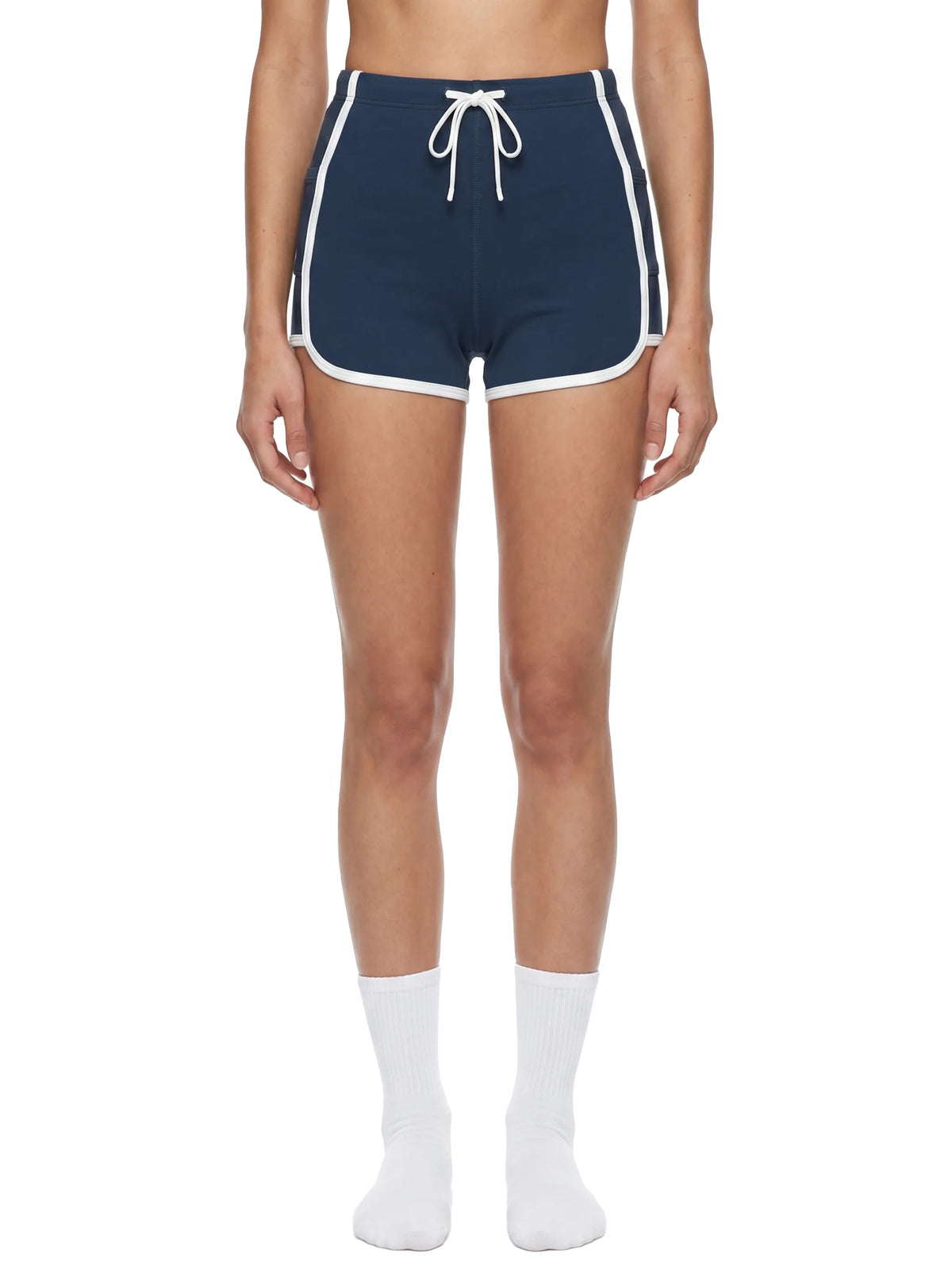 High-Waisted Ringer Shorts — supplier gallery 3