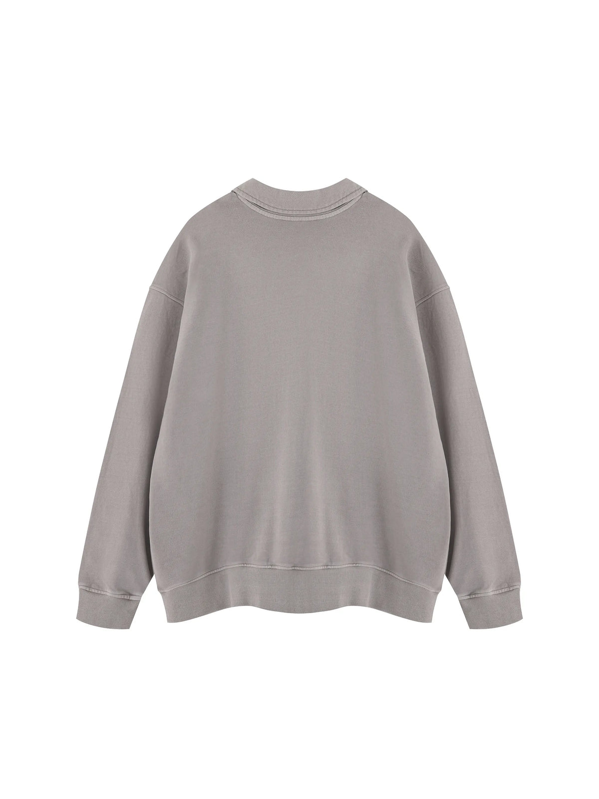 SGS Vintage Wash Collared Sweatshirt — supplier view 4