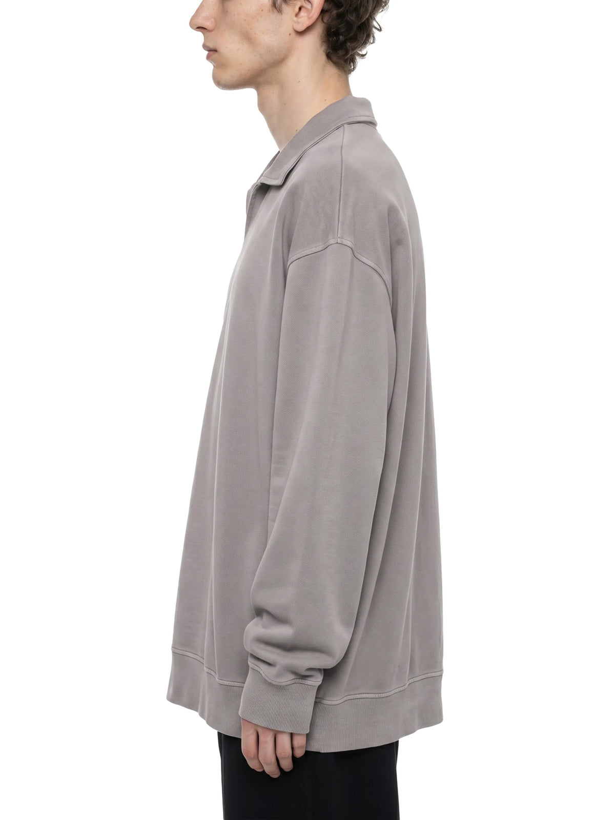 SGS Vintage Wash Collared Sweatshirt — supplier view 6