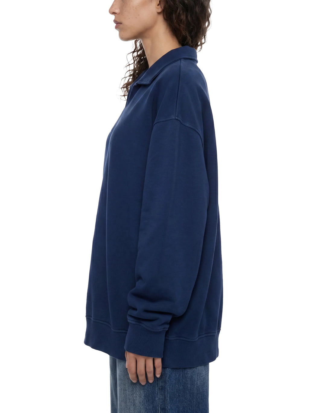 SGS Vintage Wash Collared Sweatshirt — supplier view 12
