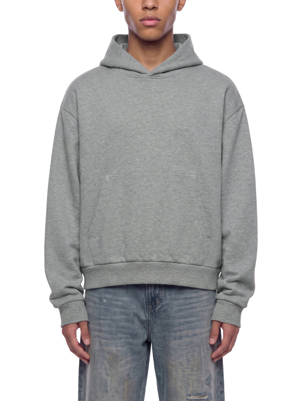 SGS Short Drop Shoulder Hoodie — supplier view 3