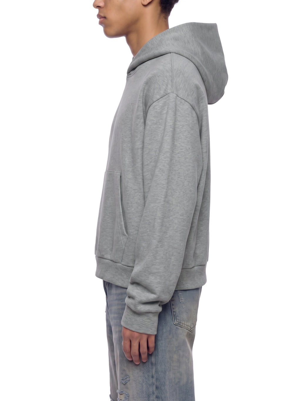 SGS Short Drop Shoulder Hoodie — supplier view 4