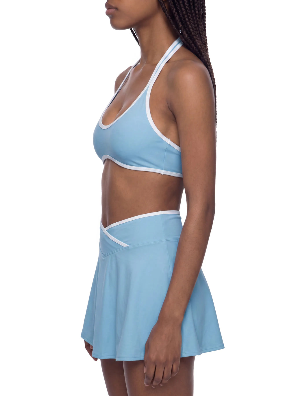 Halter Color Block Sports Bra — supplier gallery 4