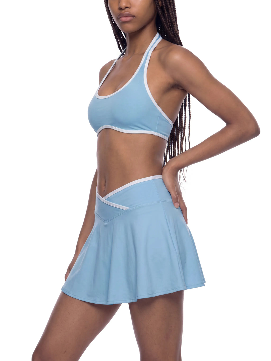 Halter Color Block Sports Bra — supplier gallery 6