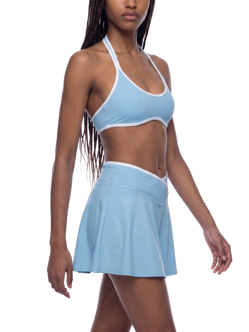 Halter Color Block Sports Bra — supplier gallery 7