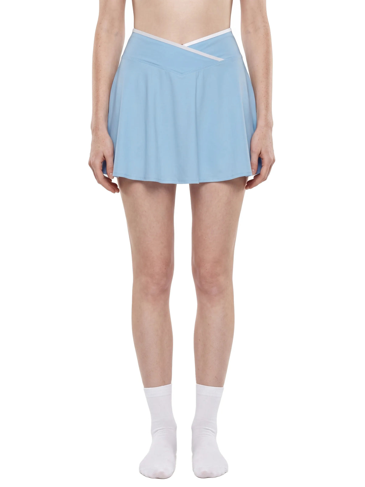 Color Block A-Line Skirt — supplier gallery 3