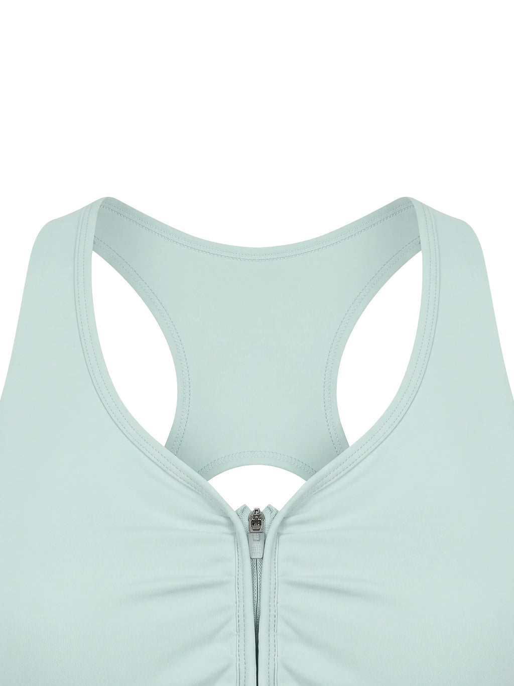 Cropped Zip Sports Bra — supplier gallery 8